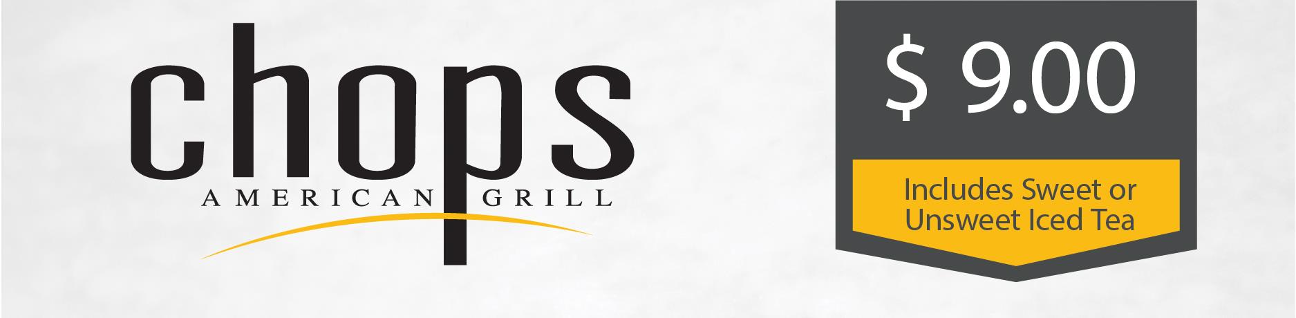 Chop's Lunch Specials Header